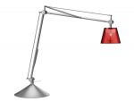 מנורות שולחן דגם ARCHIMOON K של המותג הבינלאומי לגופי תאורה flos אדום